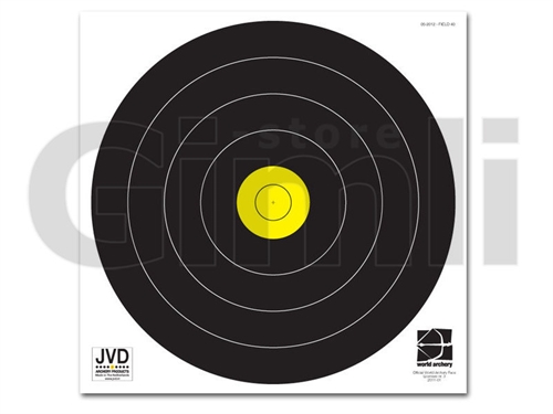 JVD/Decut: Target Face Field 80 cm - Polyester - Waterproof